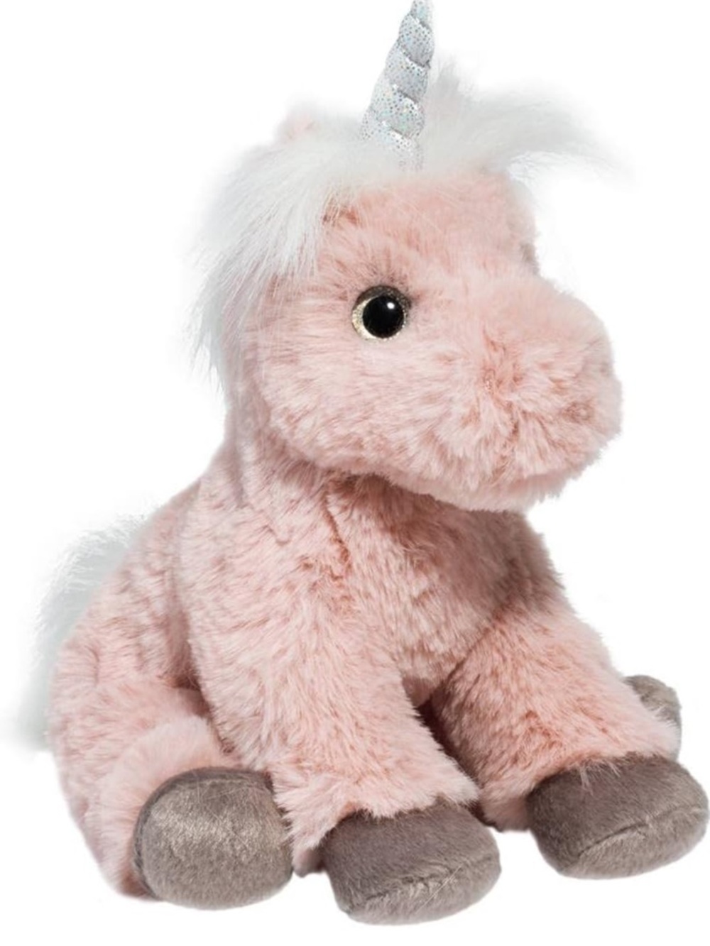 Douglas Mini Melodie Pink Unicorn Plush Soft Toy 5” Stuffed Animal Like New